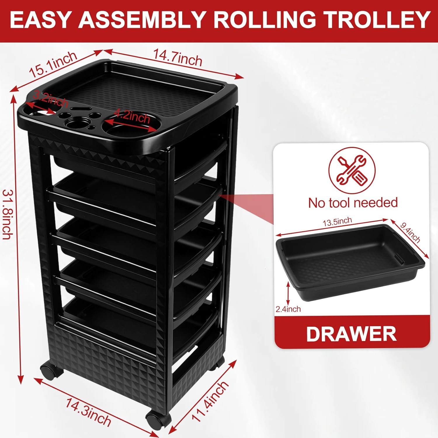 Salon Trolley Carts: Organizing Your Station Without Wasting Floor Space or Money