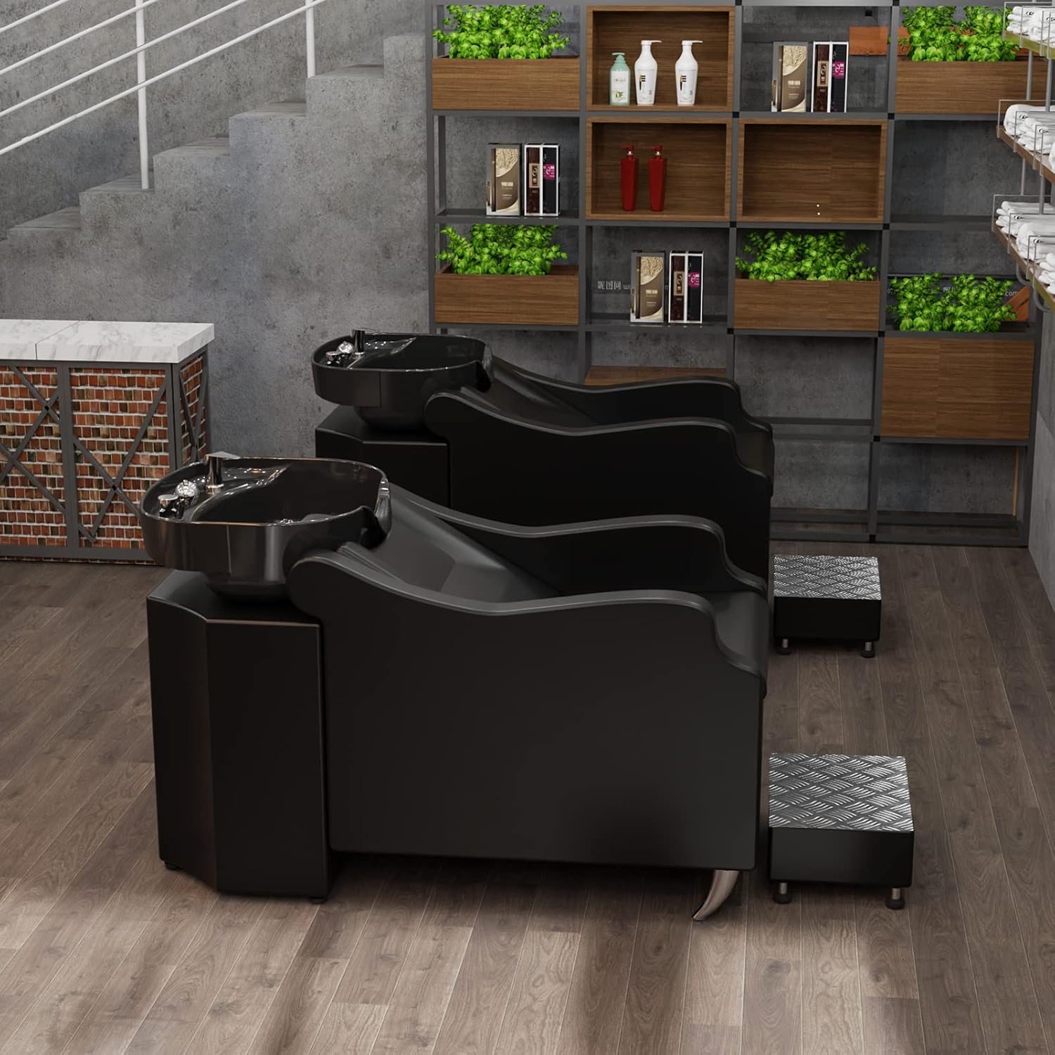 Shampoo Bowl and Chair Units: The Plumbing Details Listings Bury in Paragraph Four